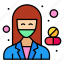 female, pharamacist, coronavirus, health, covid, avatar, hospital 