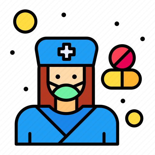 Coronavirus, covid, female, health, hospital, pharmacist icon - Download on Iconfinder