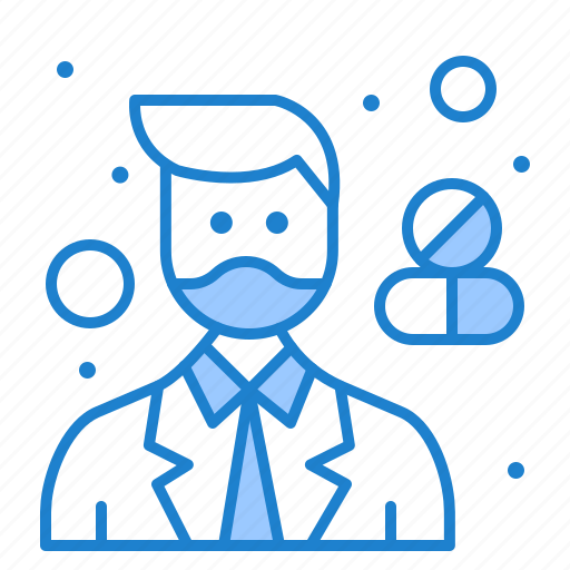 Coronavirus, health, pharamacist, avatar, covid, hospital, male icon - Download on Iconfinder