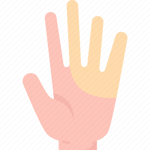 Fingers, pale, skin, infected, symptom icon - Download on Iconfinder