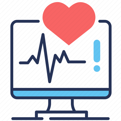 Heart disease, pulse monitoring, heath care, coronavirus icon - Download on Iconfinder