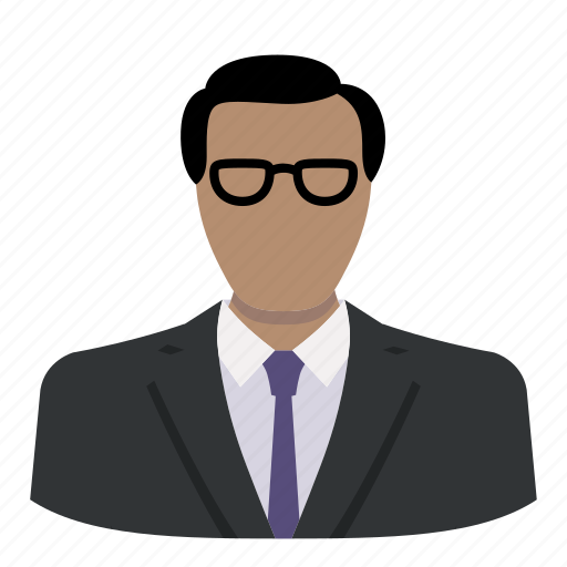 Boss, ceo, corporate, face, glasses, head, profile icon - Download on Iconfinder