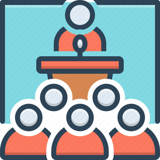 Audience, communication, conference, convention, ideas, lecture, seminar icon - Download on Iconfinder