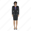 boss, business, colored, female, power, suit, woman 