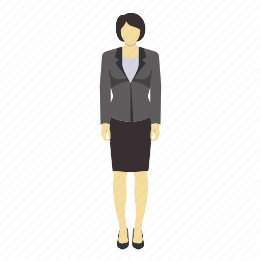 Asian, avatar, business, female, heels, skirt, woman icon - Download on Iconfinder