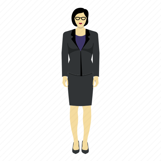 Boss, business, ceo, glasses, sexy, suit, woman icon - Download on Iconfinder
