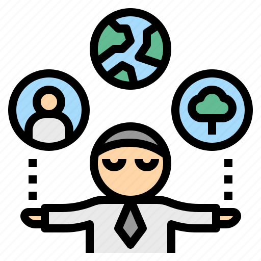 Business, businessman, control, csr, management, responsibility icon - Download on Iconfinder