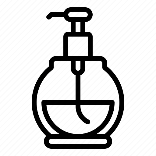 Bottle, container, cosmetic, perfume, pump bottle icon - Download on Iconfinder