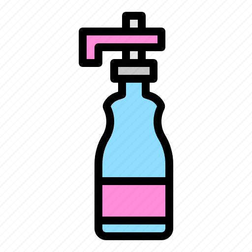 Bottle, container, cosmetic, lotion, pump icon - Download on Iconfinder