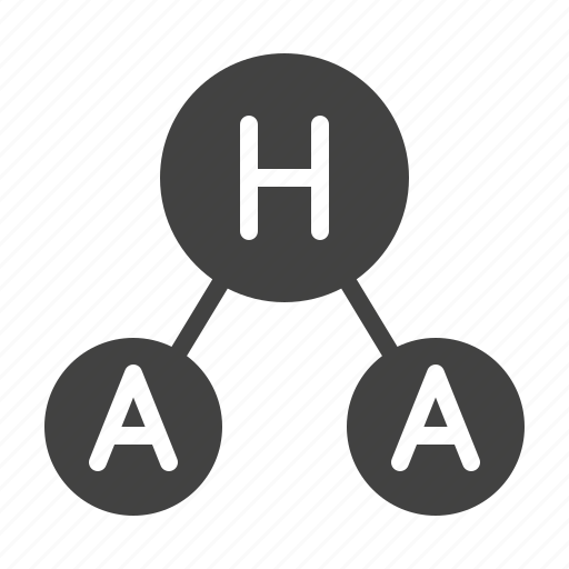 Acid, aha, compound, cosmetic, molecule icon - Download on Iconfinder