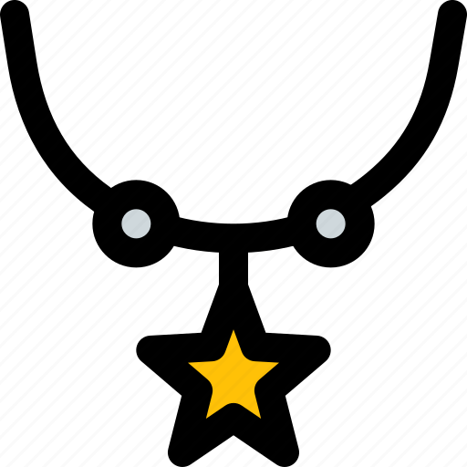 Star, necklace, jewellery icon - Download on Iconfinder