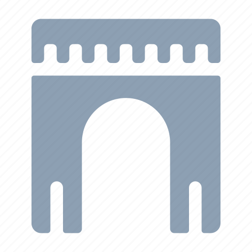 Arch, showcase, sight, architecture, gates icon - Download on Iconfinder