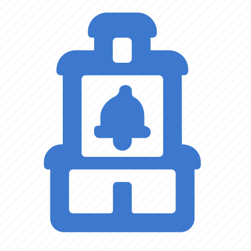 Belfry, building, architecture, bell, house icon - Download on Iconfinder