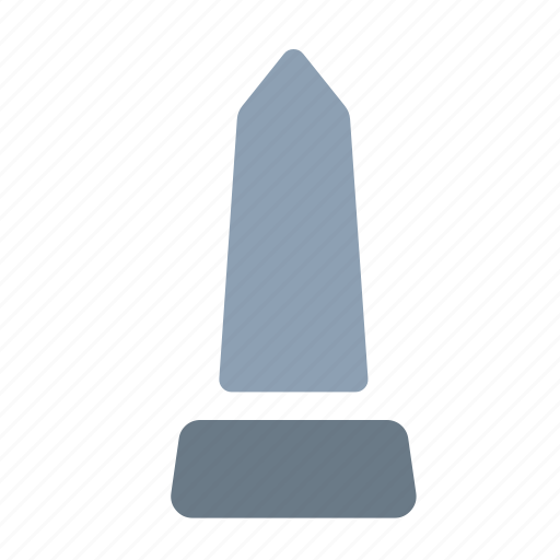 Obelisk, sight, history, memorial, monument, stella icon - Download on Iconfinder
