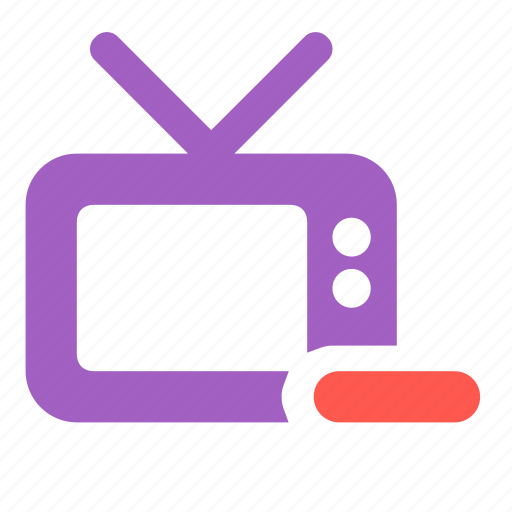 Channel, close, television, remove, tv icon - Download on Iconfinder