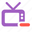 channel, close, television, remove, tv 