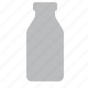 bottle, milk, drink, liquid