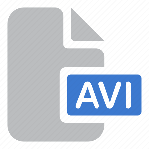 Avi, extension, movie, video, document, file icon - Download on Iconfinder