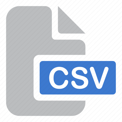 Csv, extension, file, document icon - Download on Iconfinder