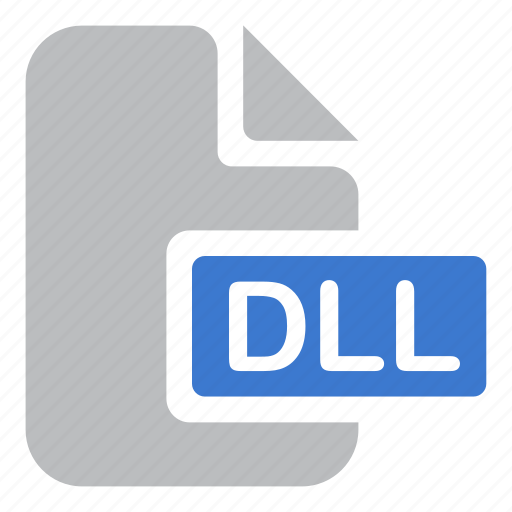 Dll, extension, file, document, library icon - Download on Iconfinder