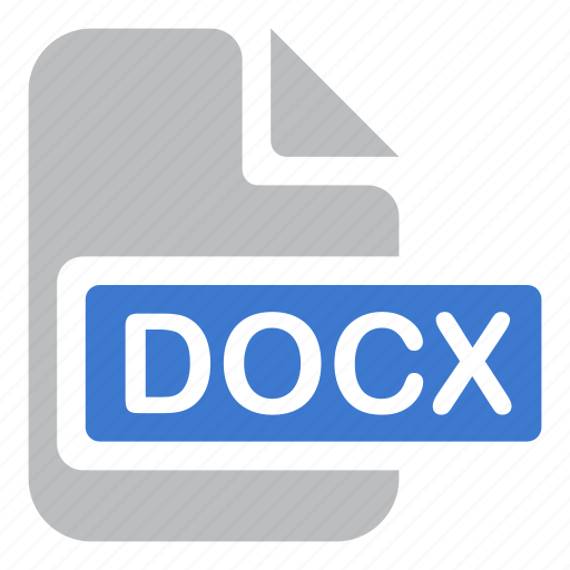 Document, docx, extension, file, text icon - Download on Iconfinder