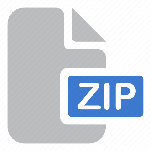 Extension, file, zip, document icon - Download on Iconfinder