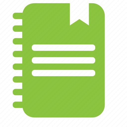 Copybook, education, bookmark, student icon - Download on Iconfinder