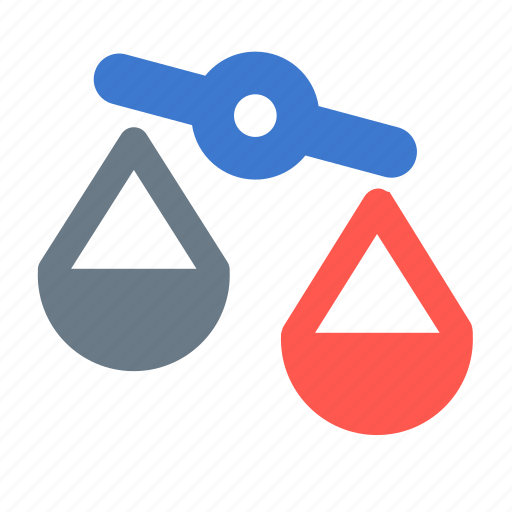 Compare, disbalance, scales, justice, law, measure, weight icon - Download on Iconfinder