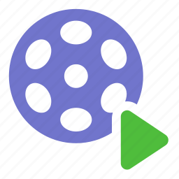Film, movie, movies, play, video icon - Download on Iconfinder