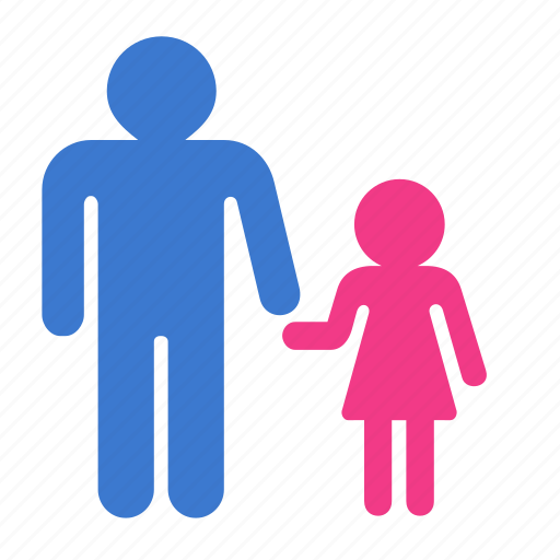 Child, daughter, father, parent, parent control icon - Download on Iconfinder