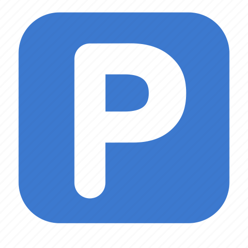Parking, auto, car, road, sign, transport icon - Download on Iconfinder