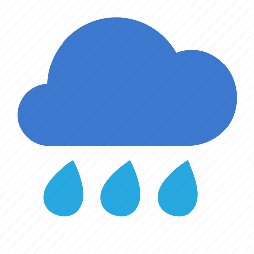 Cloud, heavy, rain, forecast, weather icon - Download on Iconfinder