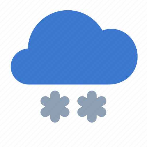 Cloud, snow, forecast, weather icon - Download on Iconfinder