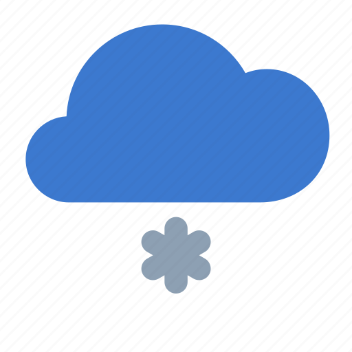 Cloud, light, snow, forecast, weather icon - Download on Iconfinder