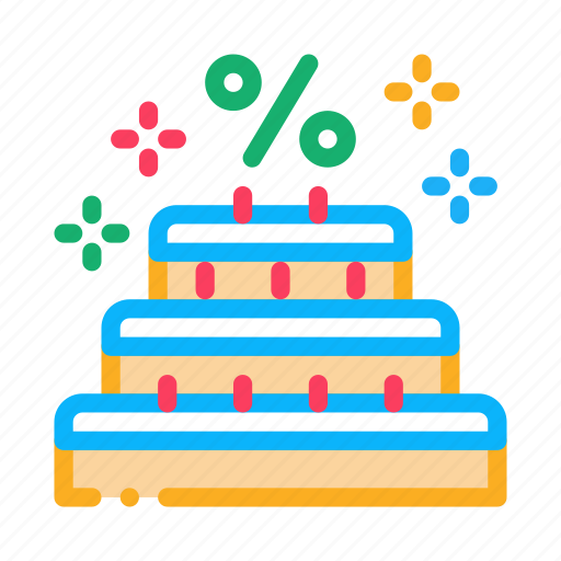 Birthday, sale, discount, cost, reduction, summer icon - Download on Iconfinder