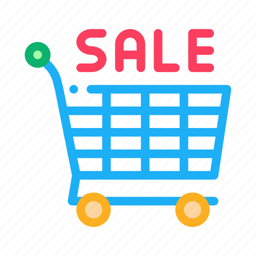 Shop, sale, cart, cost, reduction, winter icon - Download on Iconfinder