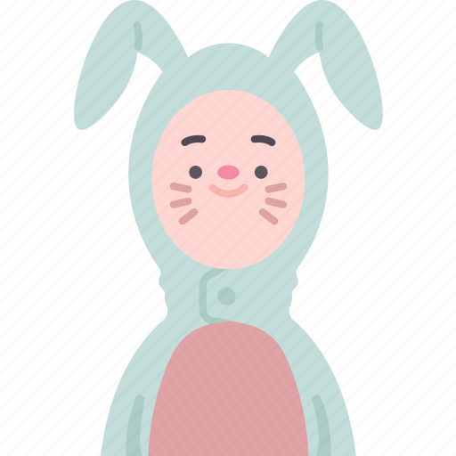 Rabbit, costume, cute, mascot, clothing icon - Download on Iconfinder