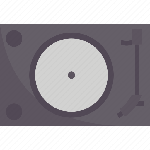 Turntable, music, record, vinyl, player icon - Download on Iconfinder