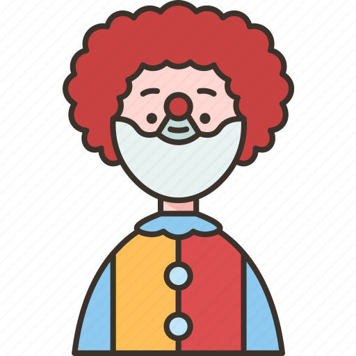 Clown, funny, circus, joker, costume icon - Download on Iconfinder