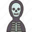 skull, halloween, skeleton, horror, spooky 