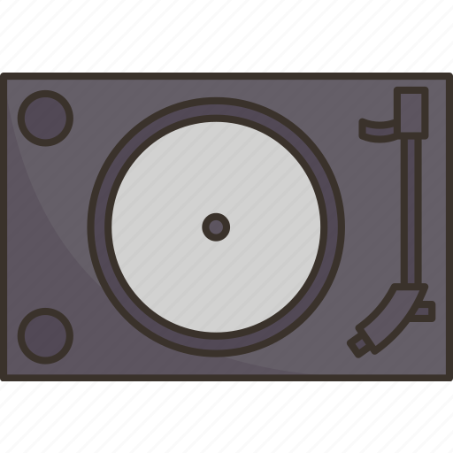 Turntable, music, record, vinyl, player icon - Download on Iconfinder