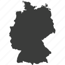 europe, map, countries, country, germany, location