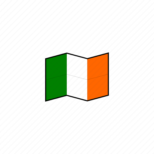 Country, flag, globe, ireland, location, nation, world icon - Download on Iconfinder
