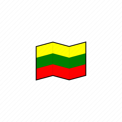 Country, earth, flag, lithuania, national, navigation, world icon - Download on Iconfinder
