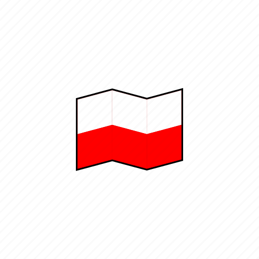 Country, flag, location, map, nation, navigation, poland icon - Download on Iconfinder