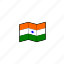 asian, country, flag, india, indian, location, navigation 