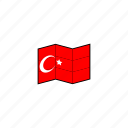 country, earth, flag, location, nation, turkey, world