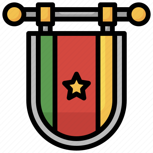 Flag, nation, world, country, cameroon icon - Download on Iconfinder