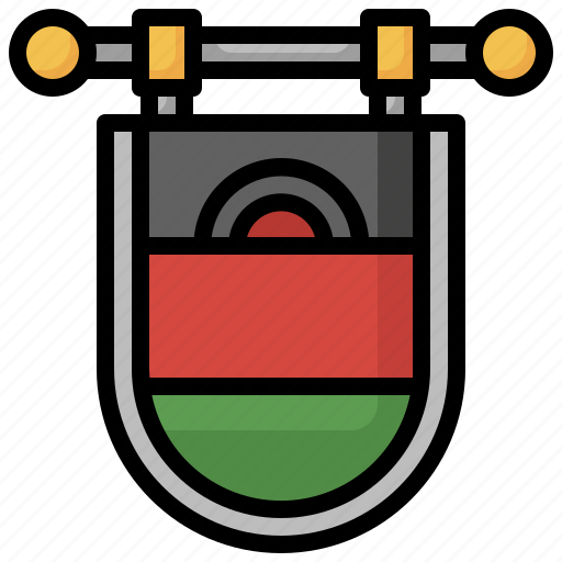 Flag, malawi, nation, world, country icon - Download on Iconfinder