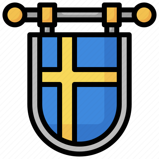 Flag, nation, world, country, sweden icon - Download on Iconfinder